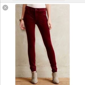 Maroon corduroy Pilcro pants